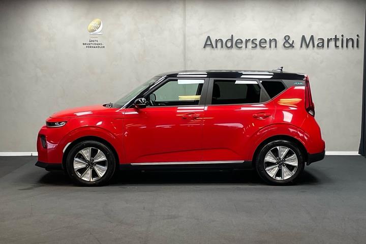 Rød Kia e-Soul fra 2020