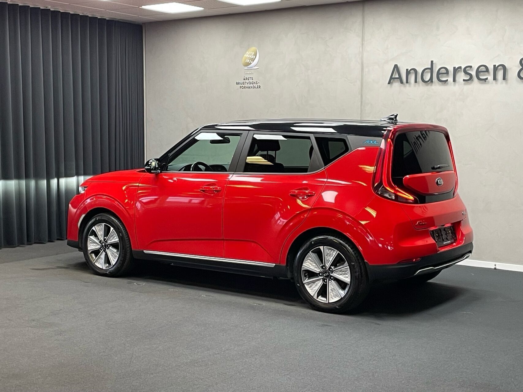 Rød Kia e-Soul fra 2020