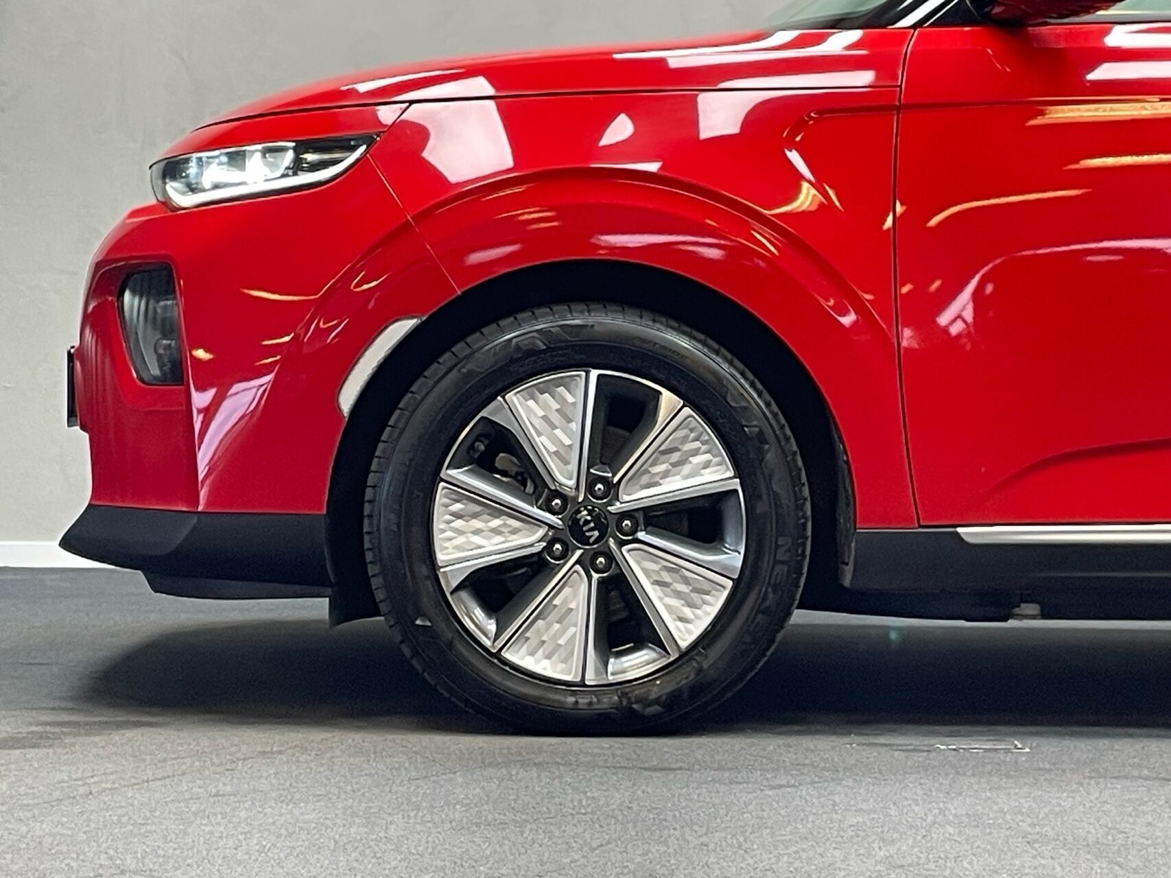 Rød Kia e-Soul fra 2020