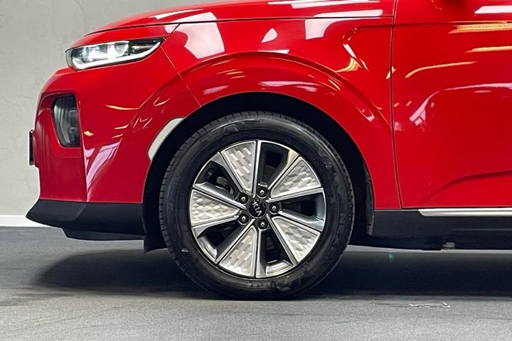 Rød Kia e-Soul fra 2020