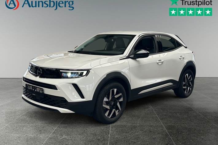 Hvid Opel Mokka-e fra 2024