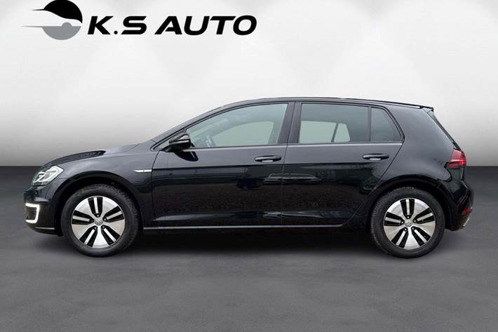 Sort VW e-Golf VII fra 2020