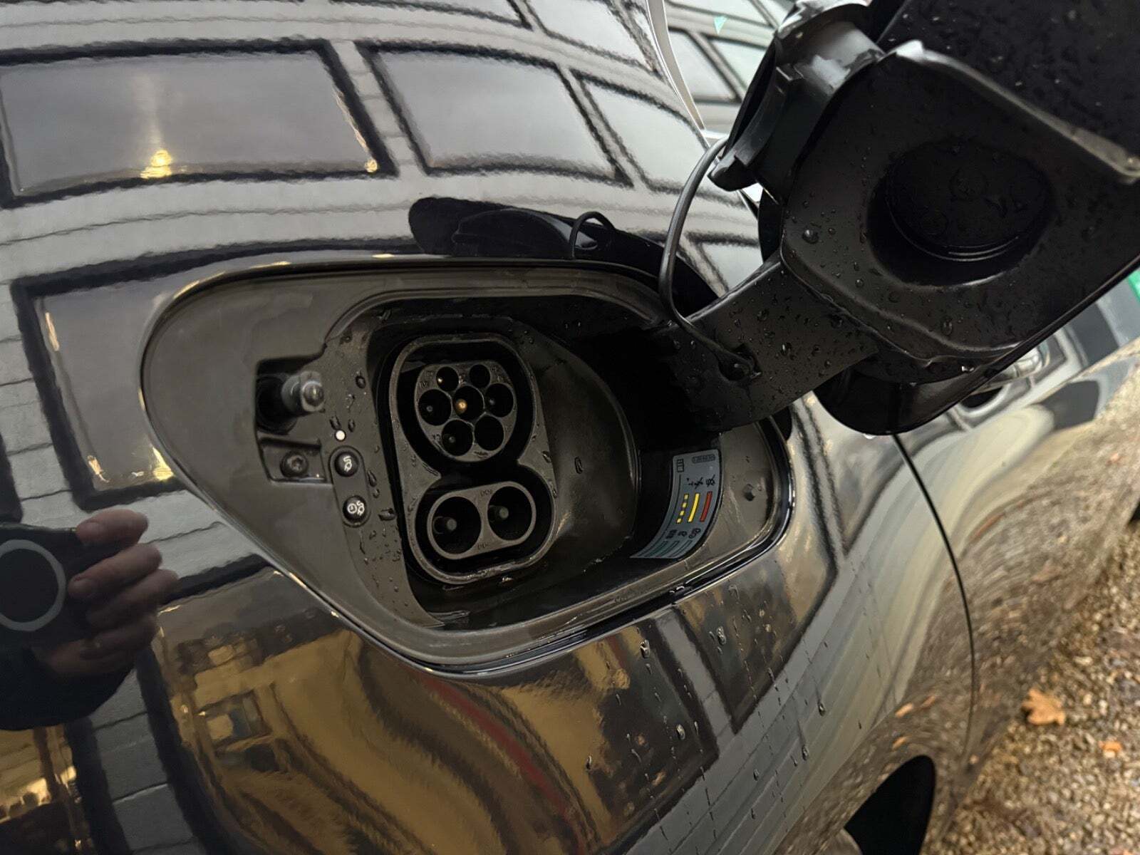 Sort VW e-Golf VII fra 2020