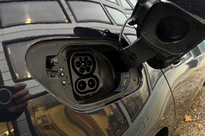 Sort VW e-Golf VII fra 2020