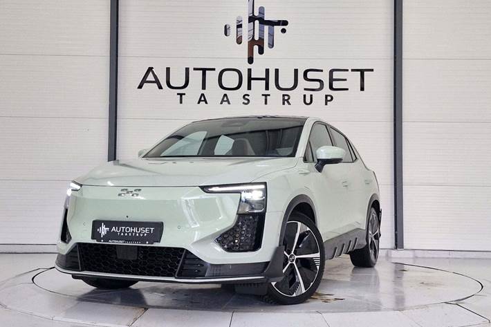 Grøn Aiways U6 fra 2023 set udefra