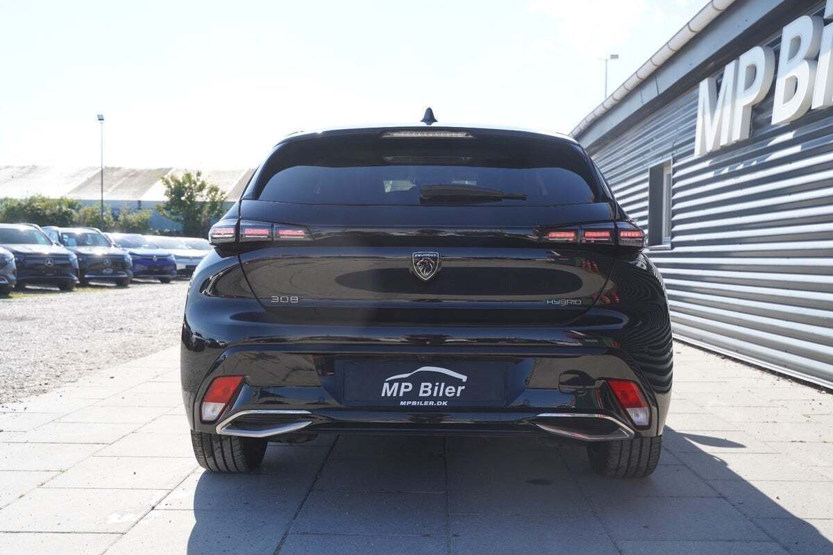 Sort Peugeot 308 fra 2022