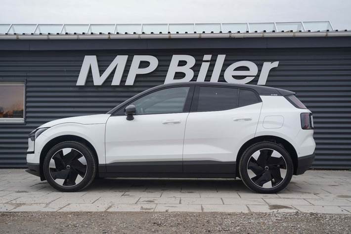 Hvid Volvo EX30 fra 2024