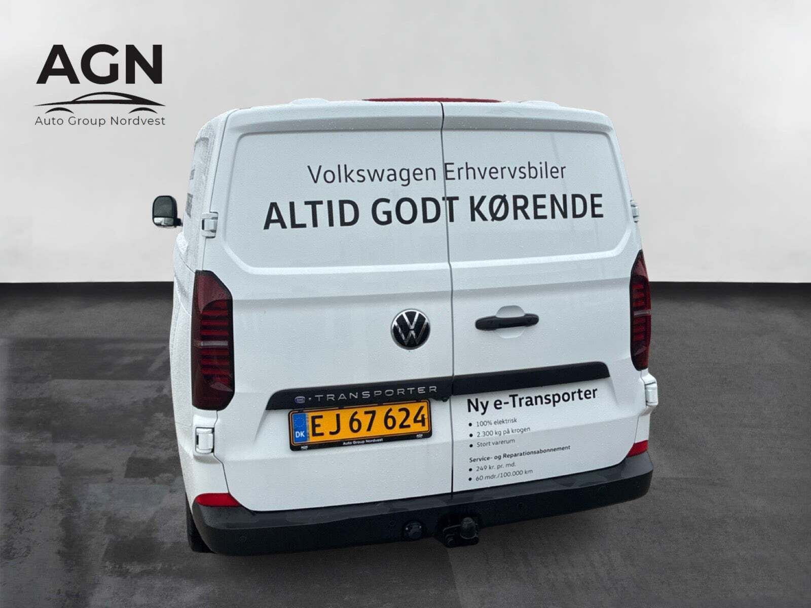 VW e-Transporter Comfort Kassevogn LWB