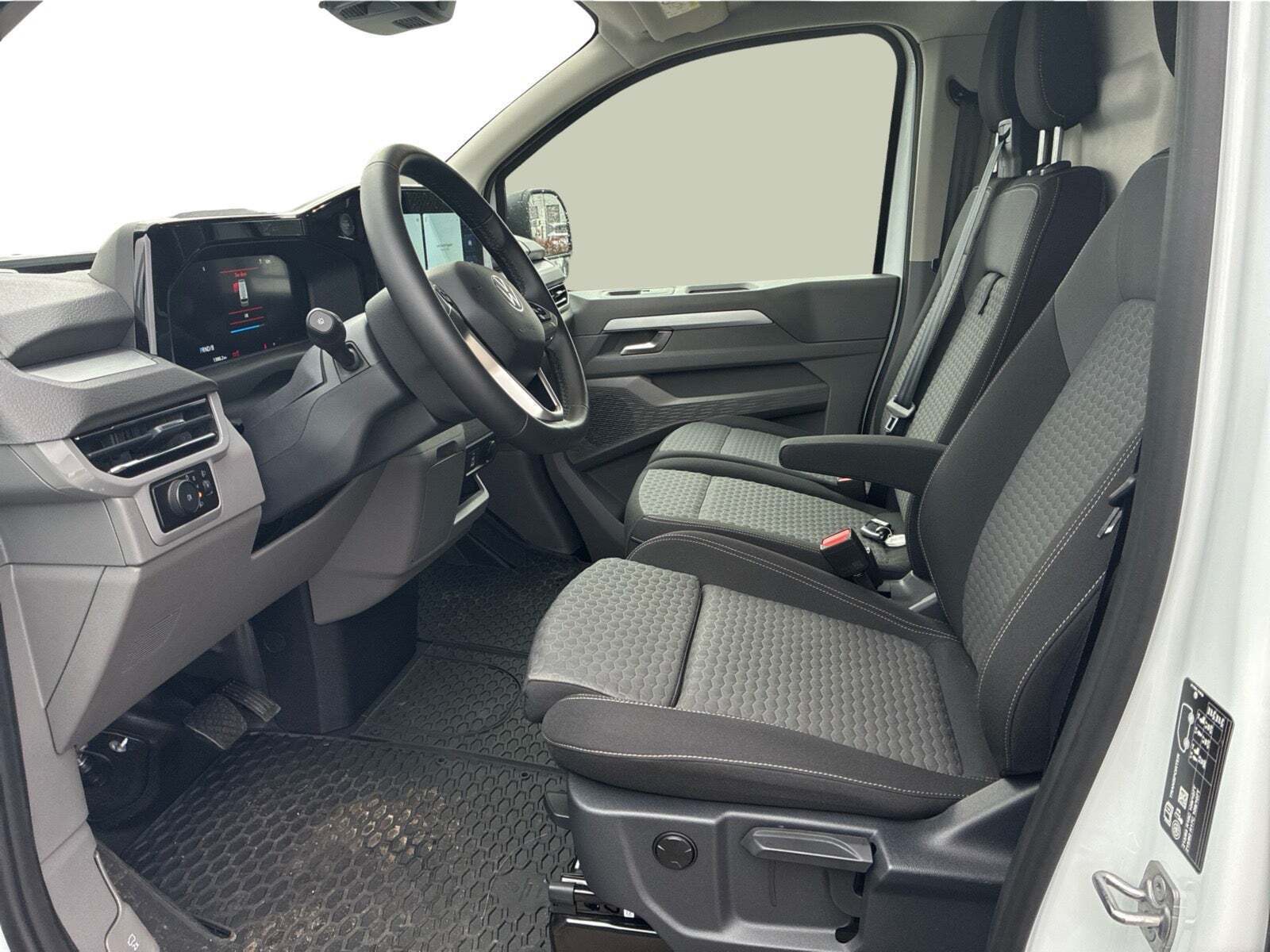 Hvid VW e-Transporter fra 2025