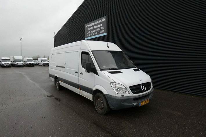 Hvid Mercedes Sprinter 316 fra 2013