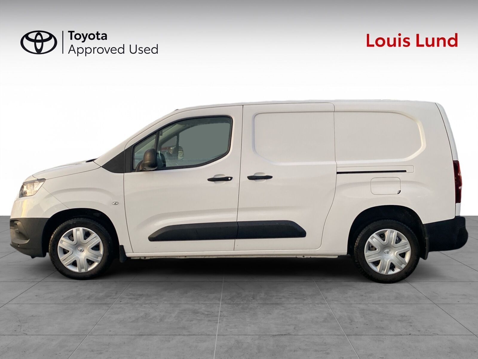 Hvid Toyota ProAce City fra 2020