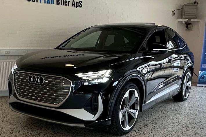 undefined Audi Q4 e-tron fra 2021 set udefra