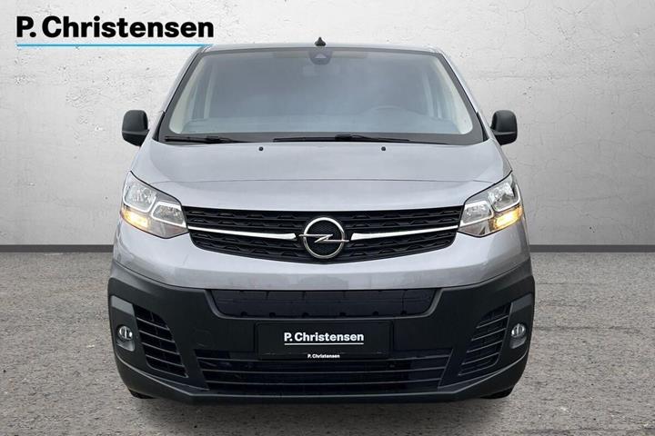 Grå Opel Vivaro-e fra 2023 set udefra
