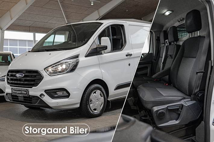 Hvid Ford Transit Custom 280S fra 2021