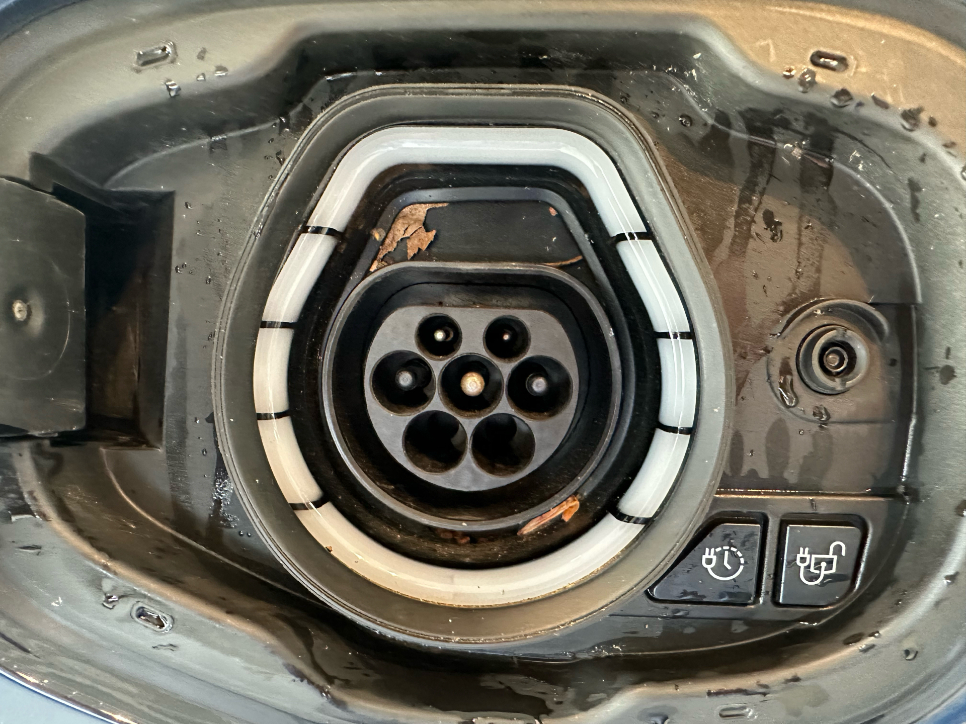 Blå Ford Kuga fra 2020