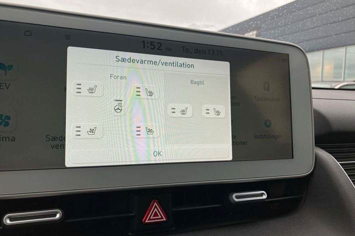 Grå Hyundai Ioniq 5 fra 2021