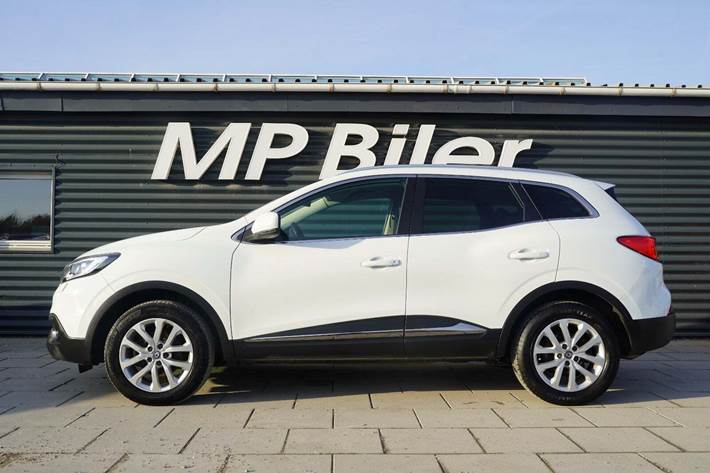 Hvid Renault Kadjar fra 2017