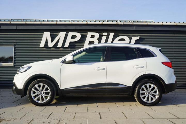Hvid Renault Kadjar fra 2017