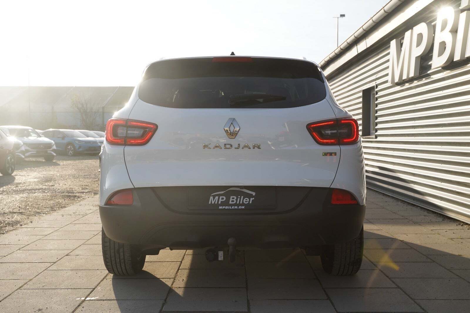 Hvid Renault Kadjar fra 2017