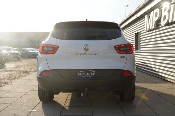 Hvid Renault Kadjar fra 2017