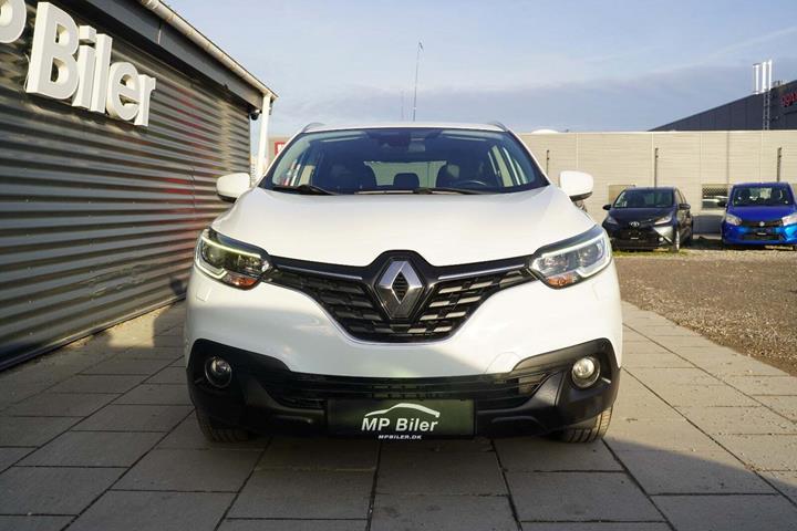 Hvid Renault Kadjar fra 2017