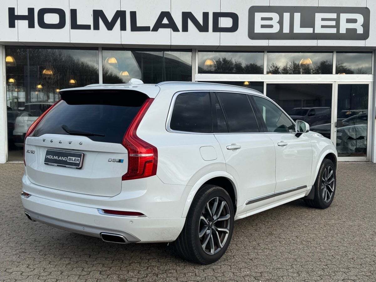 Hvid Volvo XC90 fra 2016