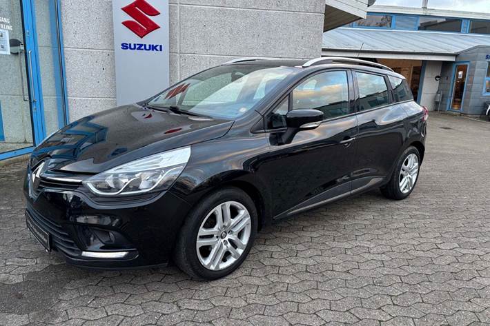 Sort Renault Clio IV fra 2019 set udefra