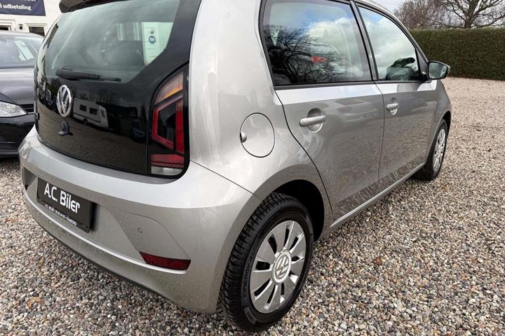 Grå VW UP! fra 2019