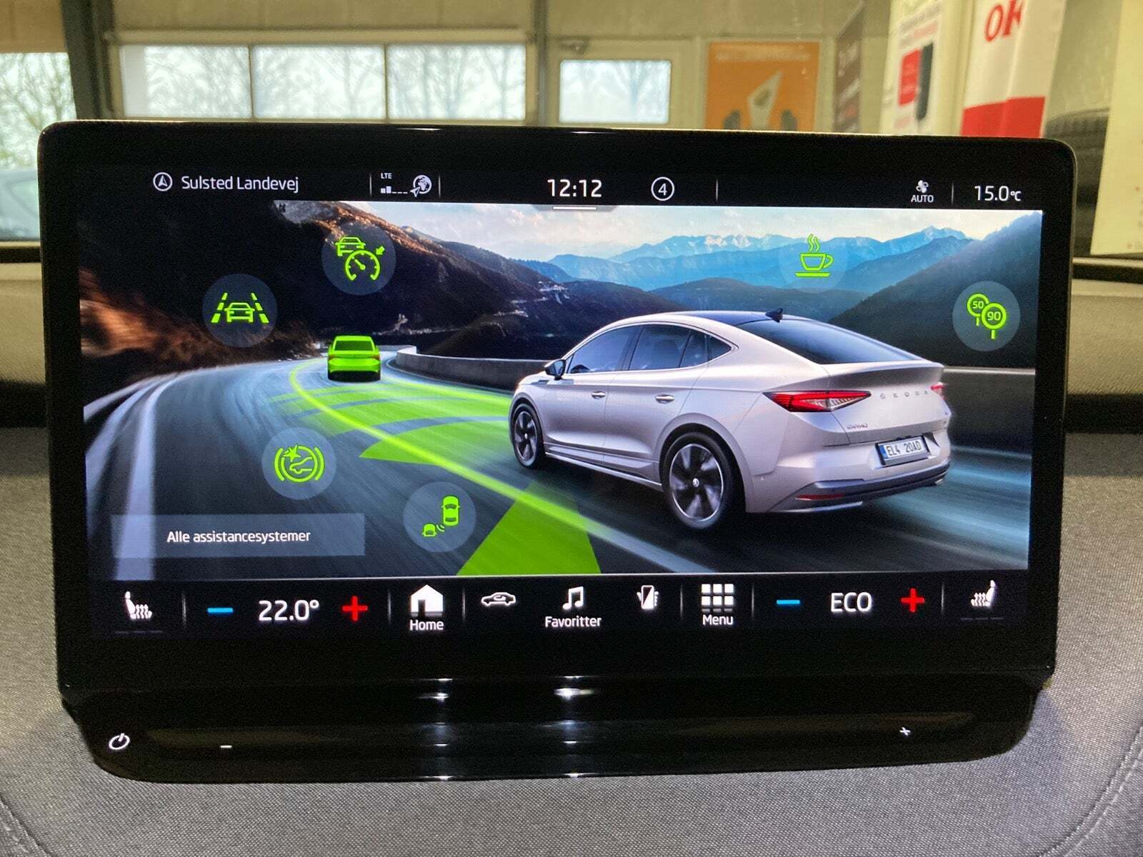 Sort Skoda Enyaq fra 2023