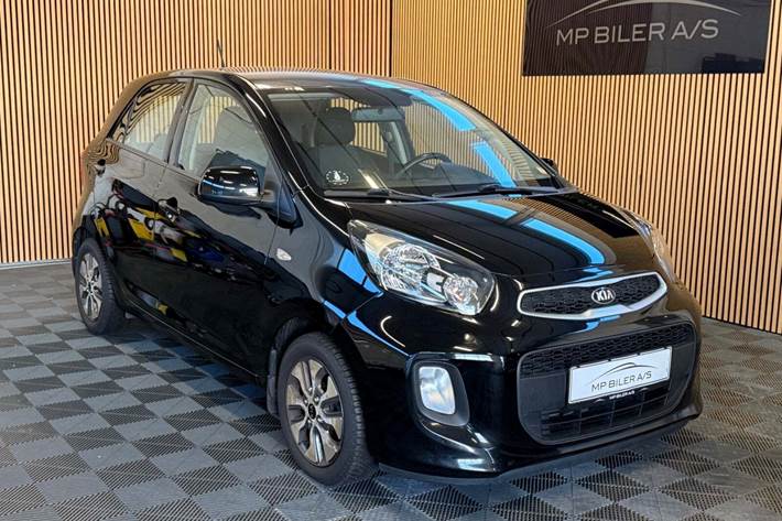 Sort Kia Picanto fra 2017 set udefra