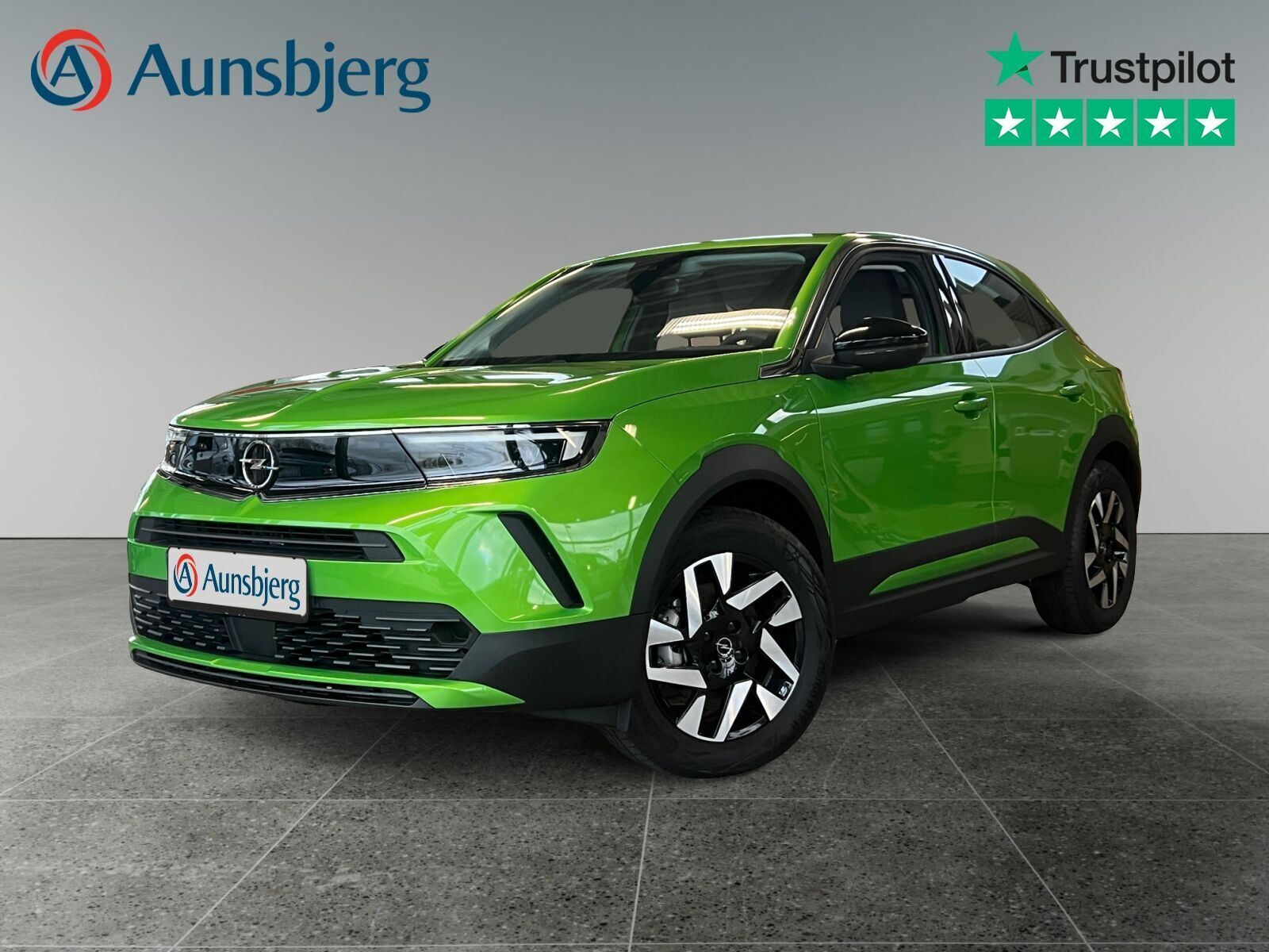 Grøn Opel Mokka-e fra 2024