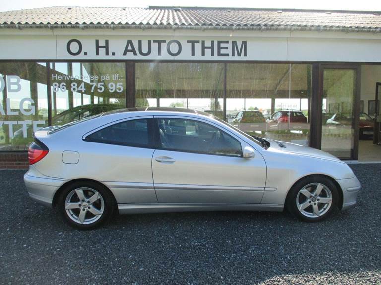 Mercedes C200 2,0 Kompressor Sportscoupé aut.