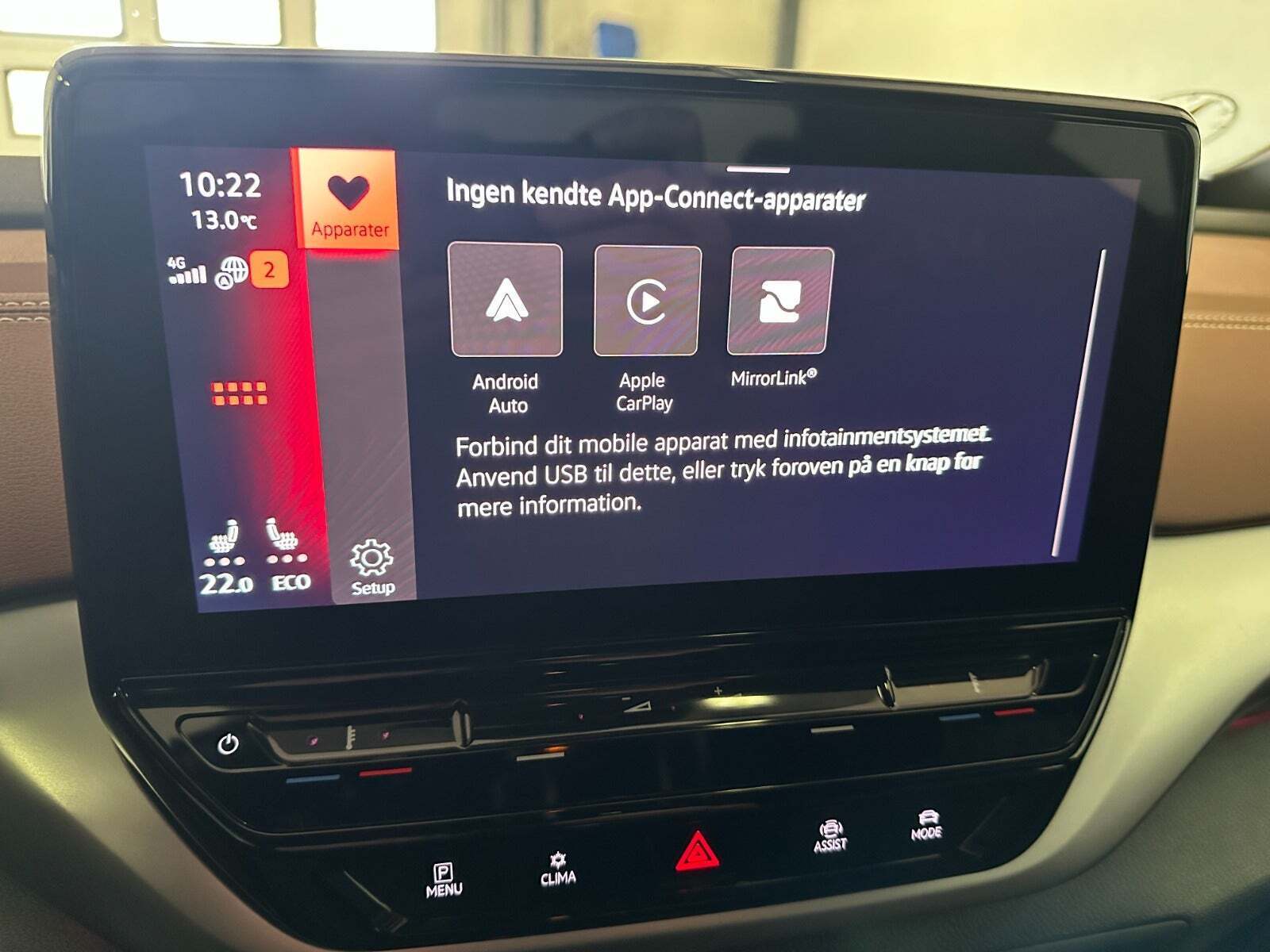 Blå VW ID.4 fra 2023