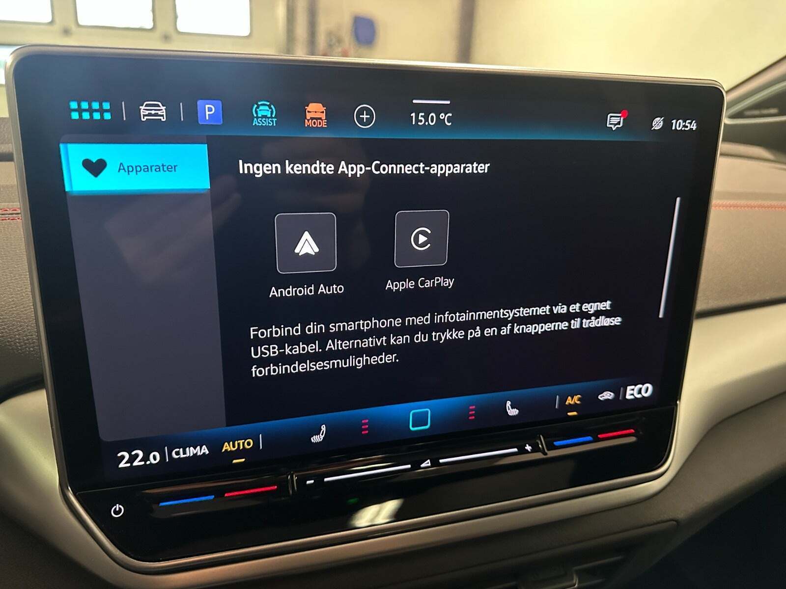 Blå VW ID.4 fra 2025