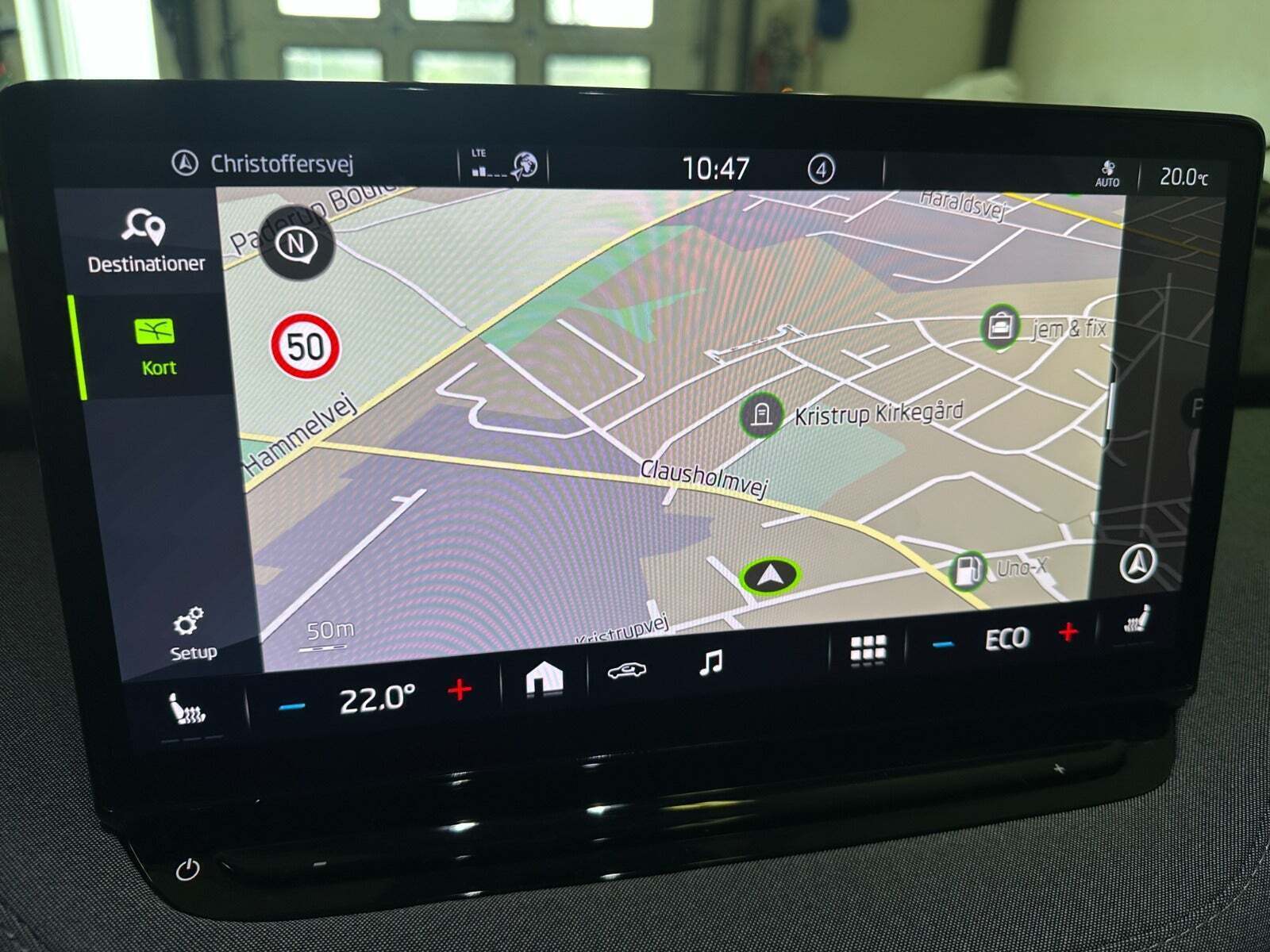 Sort Skoda Enyaq fra 2021