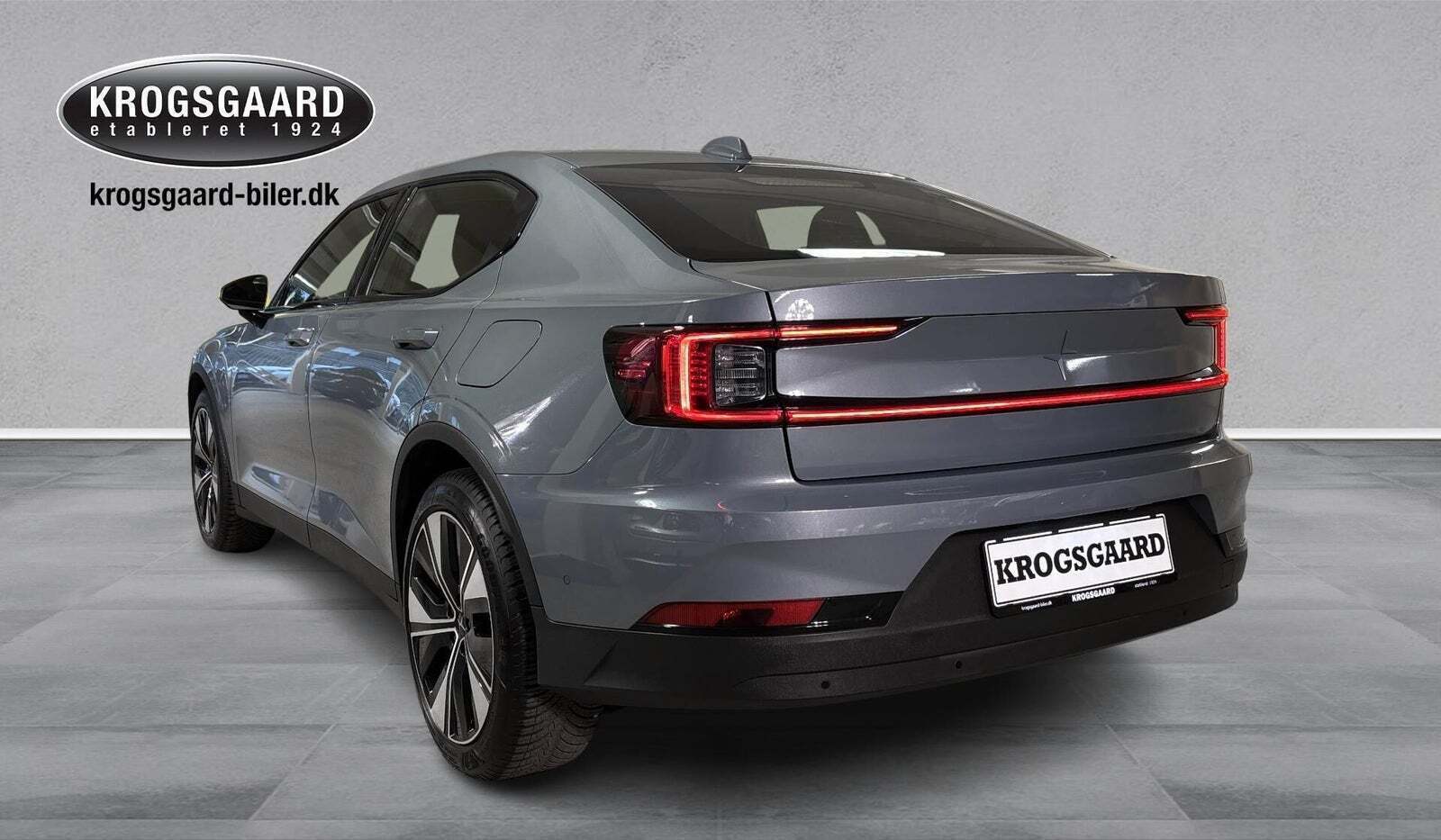 Grå Polestar 2 fra 2023