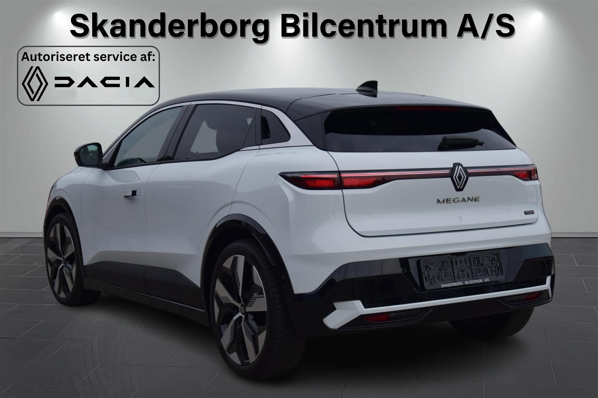 Hvid Renault Mégane fra 2023