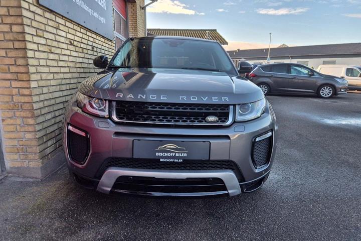 Grå Land Rover Range Rover evoque fra 2016