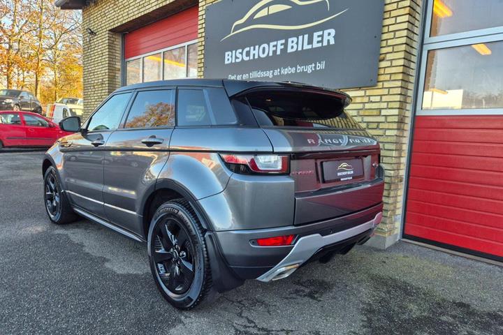 Grå Land Rover Range Rover evoque fra 2016
