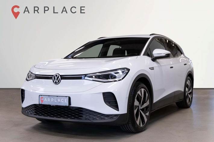 Hvid VW ID.4 fra 2022 set udefra