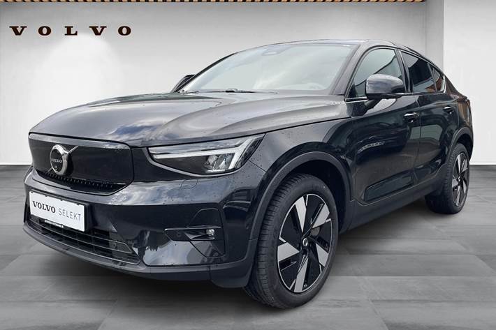 Sort Volvo EC40 fra 2025 set udefra