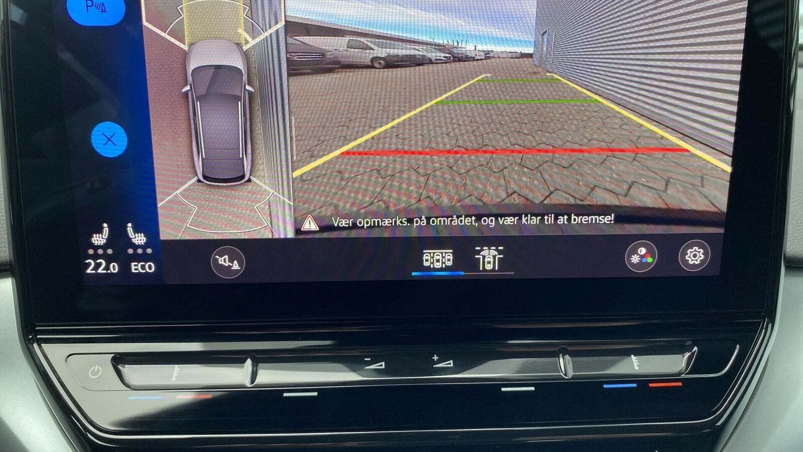 Blå VW ID.4 fra 2022