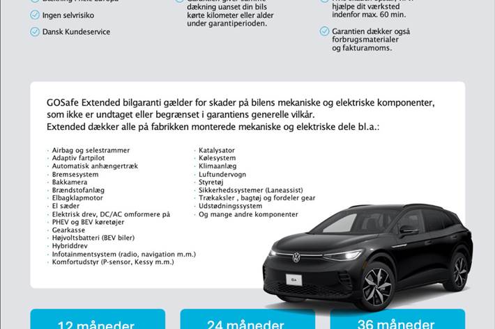 Blå VW ID.5 fra 2023