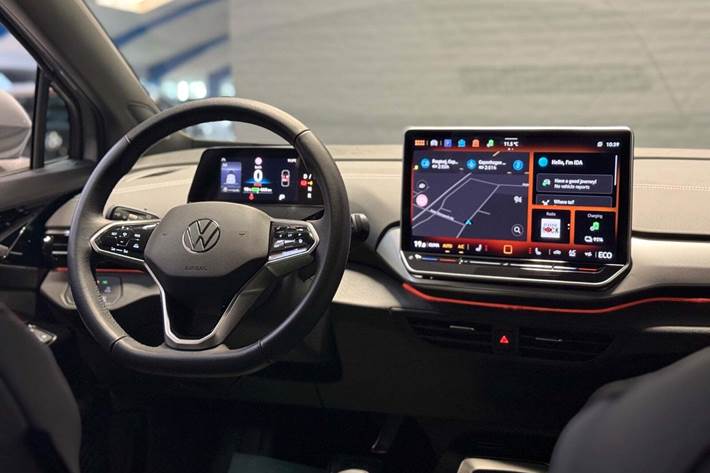 Grå VW ID.4 fra 2025