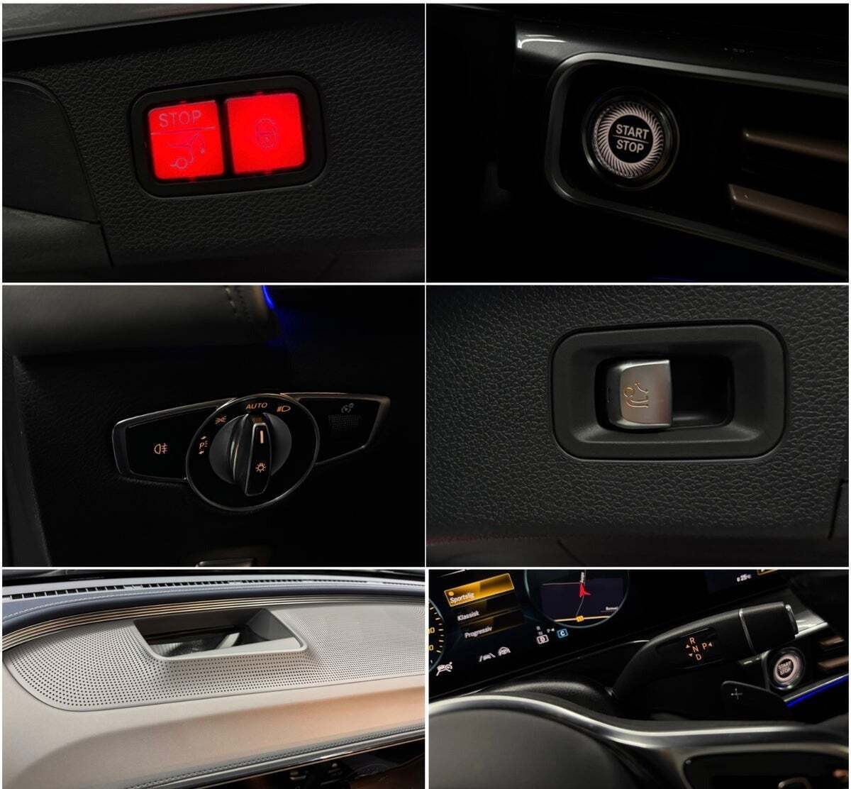 Sølv Mercedes EQC400 fra 2021