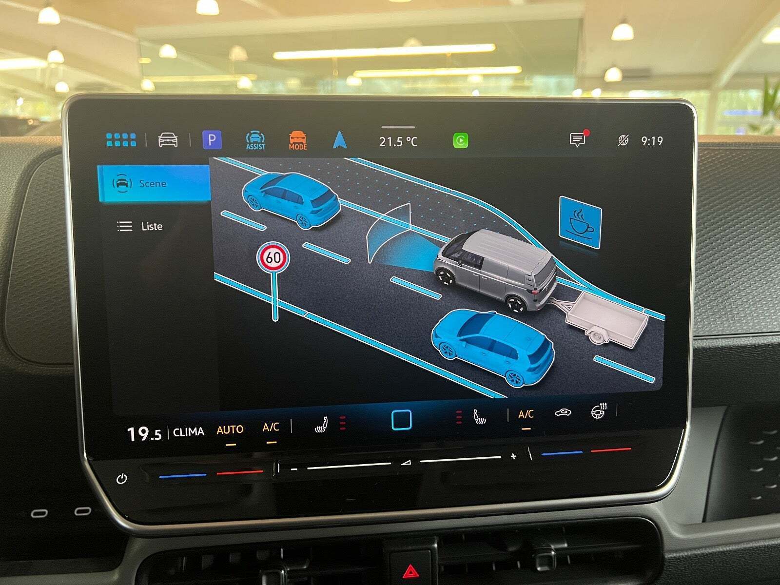 Blå VW ID.Buzz fra 2025