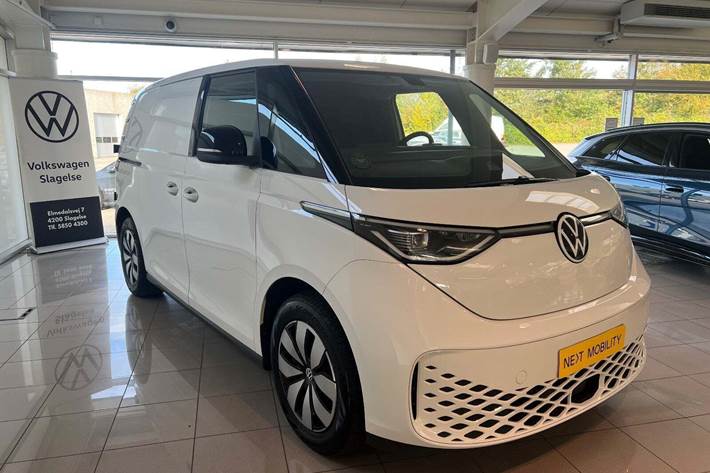 Hvid VW ID.Buzz fra 2025