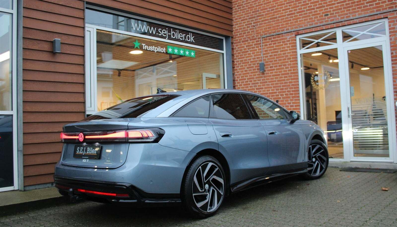 Blå VW ID.7 fra 2025