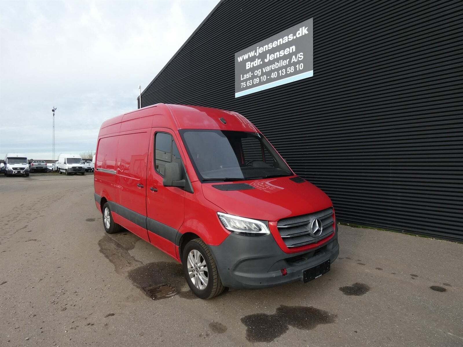 Mercedes Sprinter 314 2,2 CDi A2 H2 Kassevogn aut. RWD