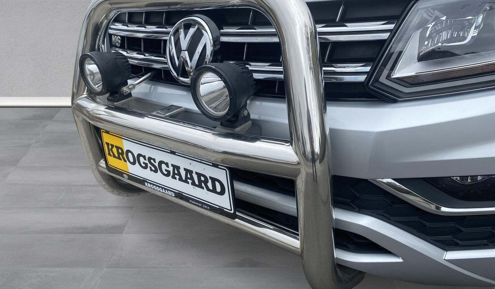 Sølv VW Amarok fra 2019